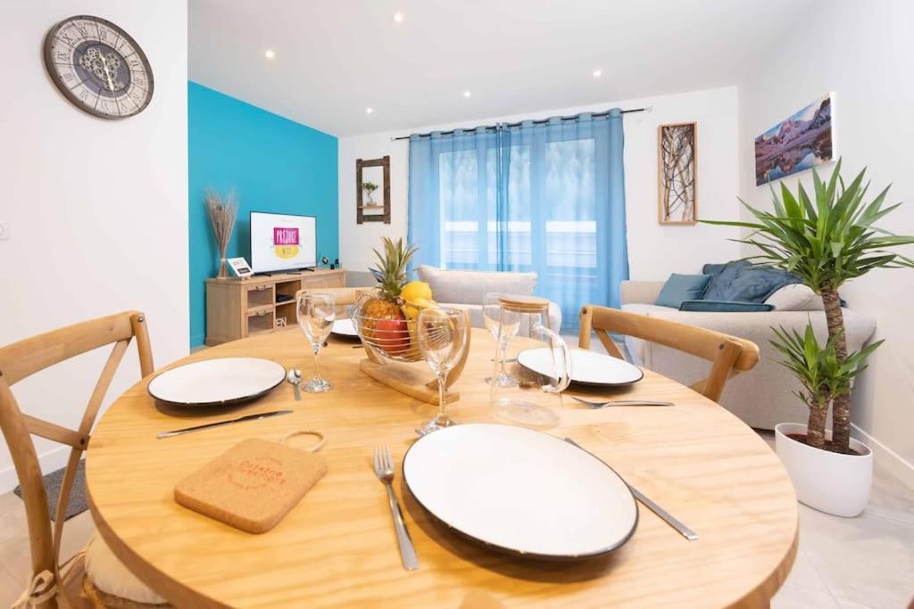 Appartement Modane Gare Wifi Stationnement Gratuit ภายนอก รูปภาพ